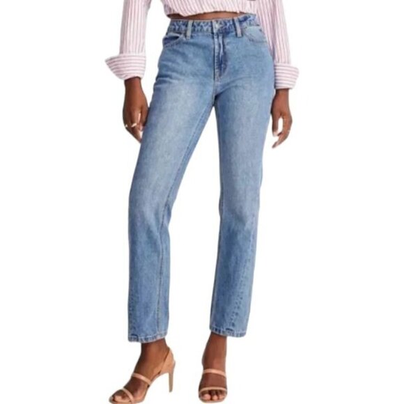 Mid-Rise Boyfriend Medium Wash Jeans | Future Collective | 6 - Picture 11 of 13